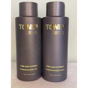 Tone Men's Body Wash Holiday 2025 Pine Cypress Lot Of 2 Limited Edition